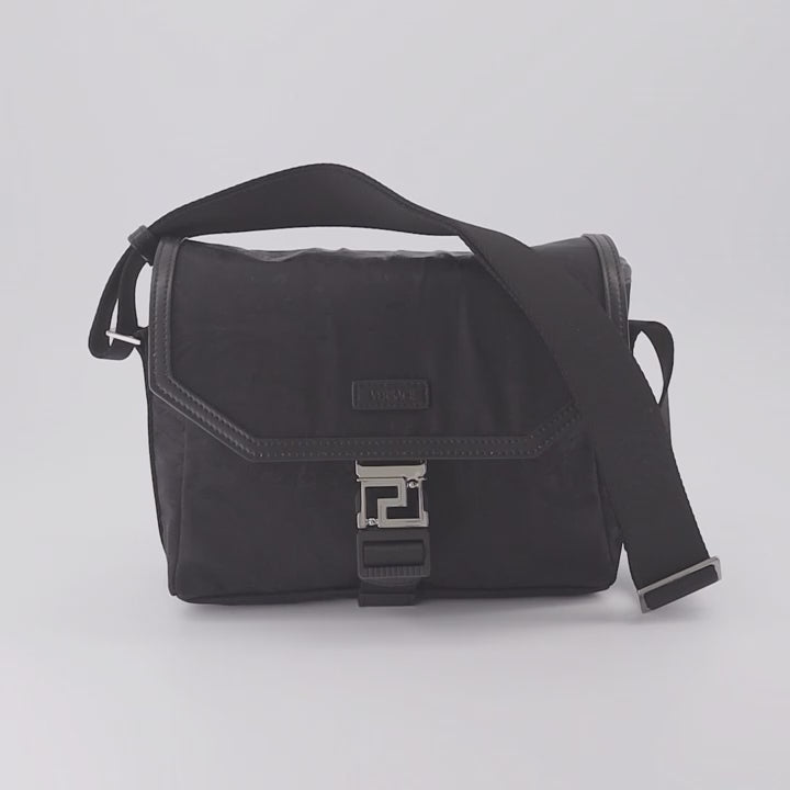 Sacs bandoulière Sacoche en jacquard Neo Versace Noir Homme