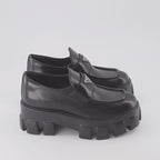 Loafers Monolith Loafers Prada Black Women