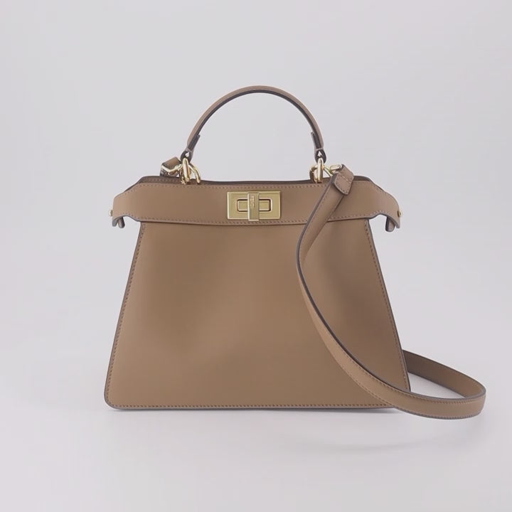 Borse a mano e a spalla Sac Peekaboo ISeeU Fendi Marrone Femme