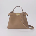 Borse a mano e a spalla Sac Peekaboo ISeeU Fendi Marrone Femme