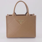 Borse tote Sac Symbole Prada Marrone Femme