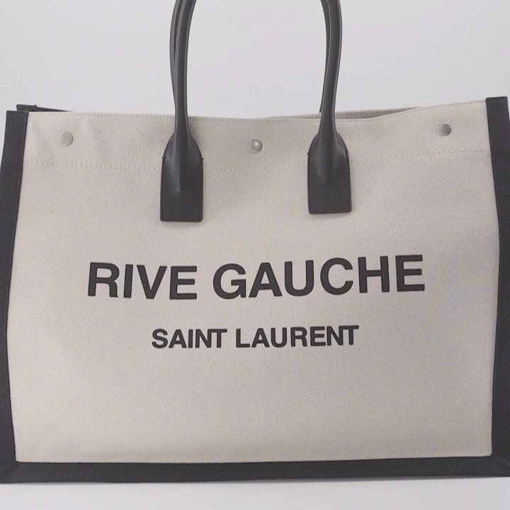 Sacs cabas Cabas Rive Gauche Saint Laurent Beige Homme