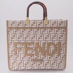 토트백 Sac cabas Sunshine Fendi 베이지 Femme