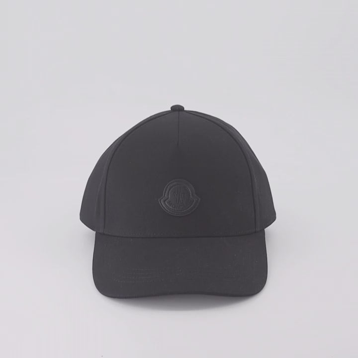 Chapéus, bonés e gorros Casquette à logo Moncler Preto Homme