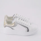 Sneaker Baskets oversize Alexander McQueen Blanco Homme