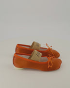 Chaussures plates Bailarinas Anatomic Numeric em Satin Laranja Mm6 Orange Femme
