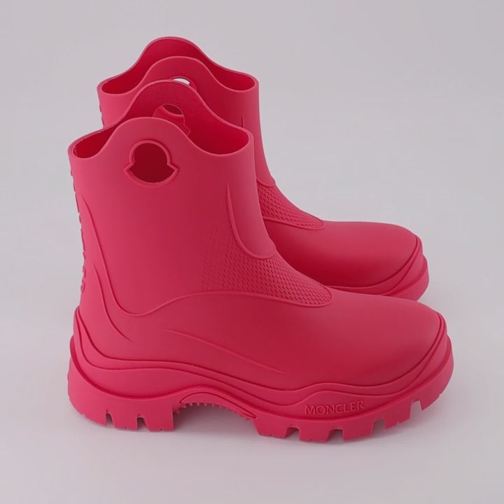 Bottines Bottes Misty Moncler Rose Femme