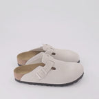 Offene schuhe Mules Boston Birkenstock Beige Femme