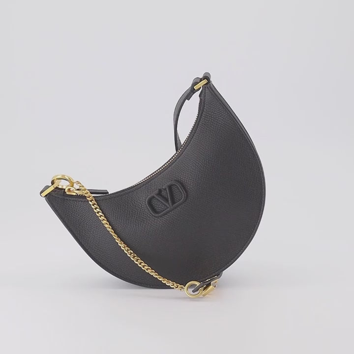 Handbags and shoulder bags VLogo Hobo Bag Valentino Garavani Black Women