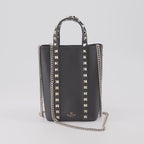 Borse secchiello Sac Rockstud Valentino Garavani Nero Femme