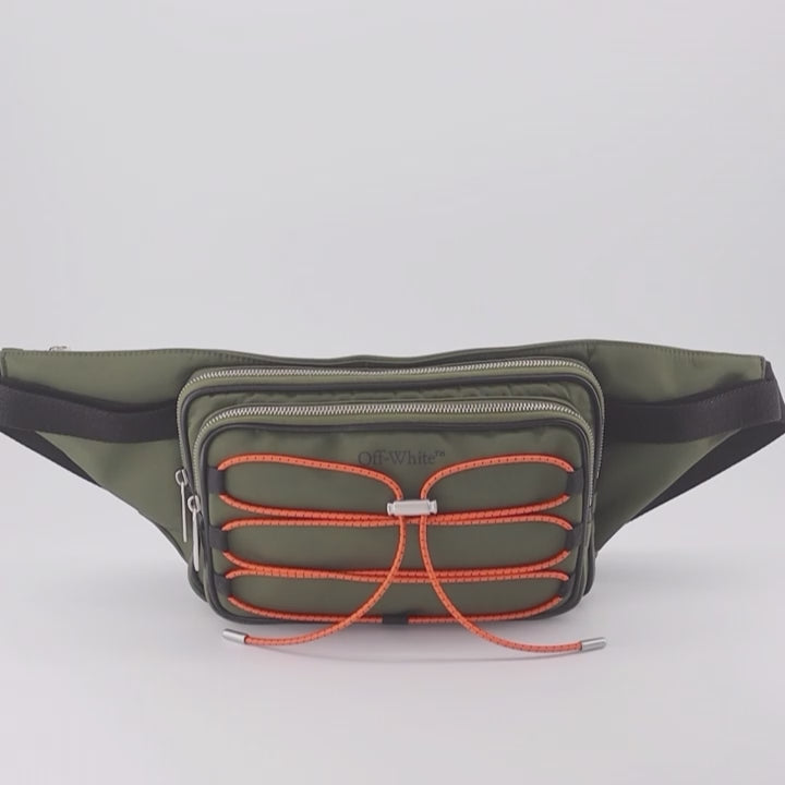 Sacs banane Sac banane Courrier Off-White Kaki Homme