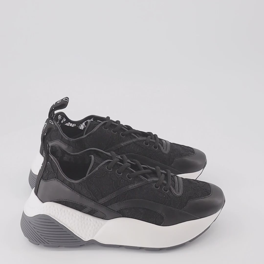Sneaker Baskets Eclypse Stella McCartney Schwarz Femme