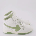 Sneakers Baskets Out Of Office montantes Off-White Verde Homme