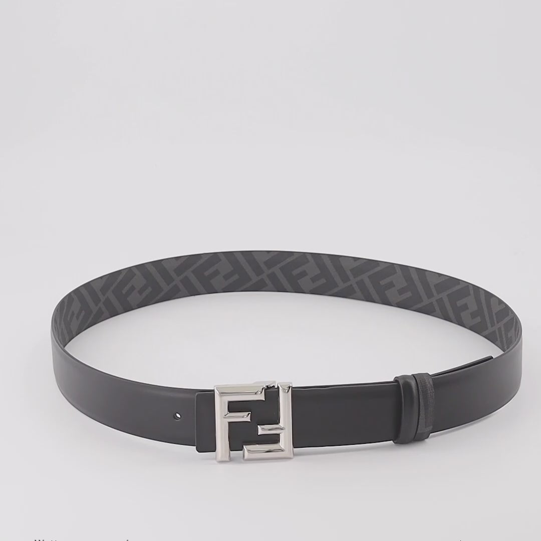 벨트 Ceinture FF Rounded Fendi 검은색 Homme