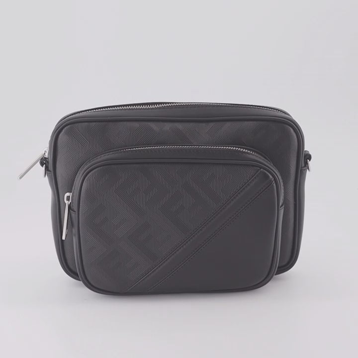 Sacs bandoulière Sac Fendi Shadow Diagonal Fendi Noir Homme