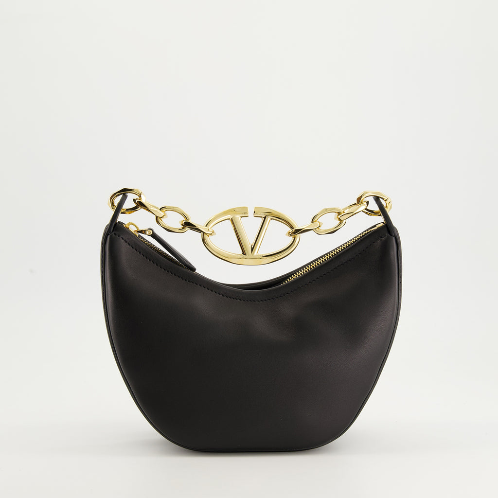 Bolsos bandolera Bolso Hobo VLogo Moon Valentino Garavani Negro Mujeres
