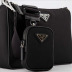 Crossbody bags Re-Nylon Bag Prada Black Man