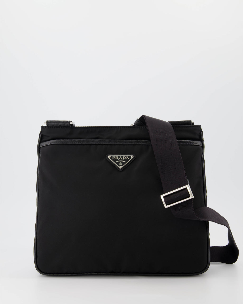 Crossbody bags Re-Nylon messenger bag Prada Black Man
