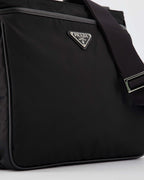 Crossbody bags Re-Nylon messenger bag Prada Black Man