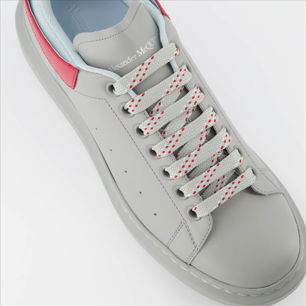 Sneakers sneake leath s.rubb. Alexander McQueen Grigio Homme