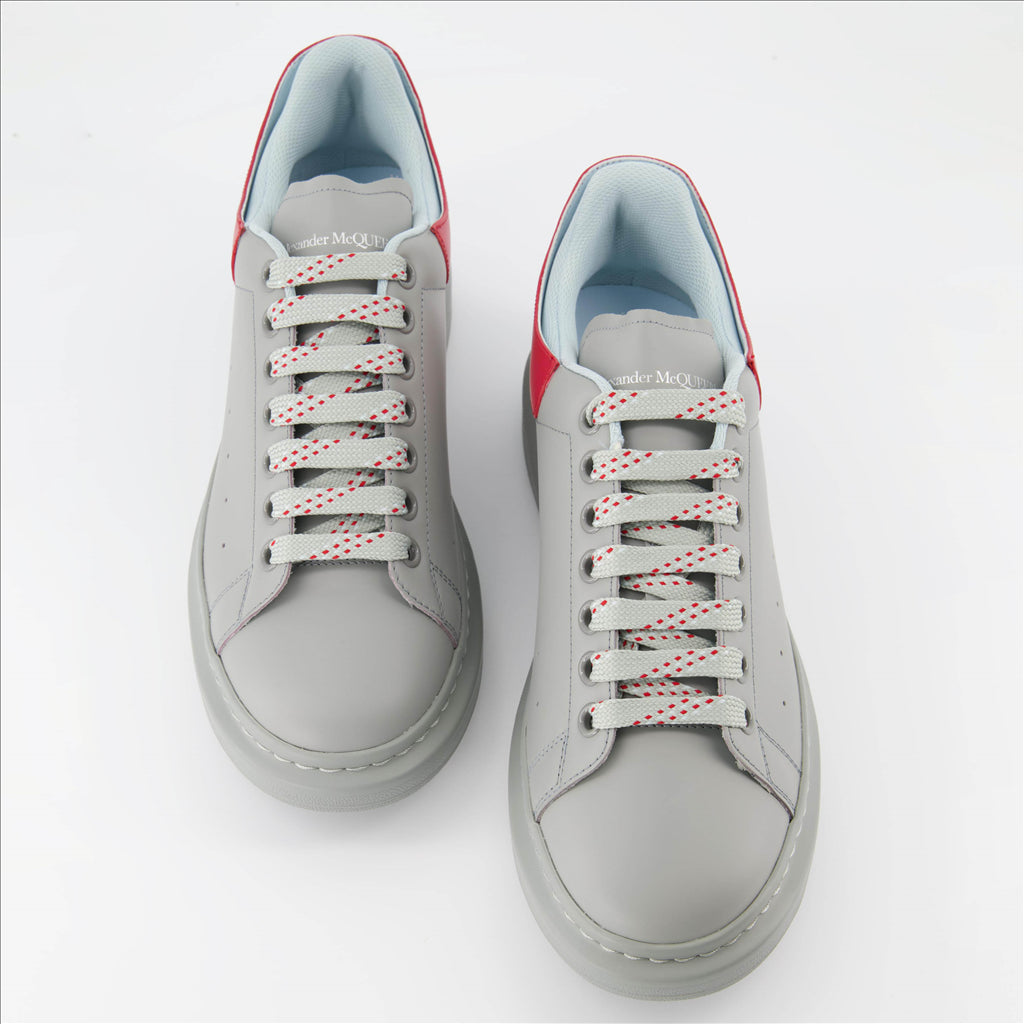 Sneakers sneake leath s.rubb. Alexander McQueen Grigio Homme