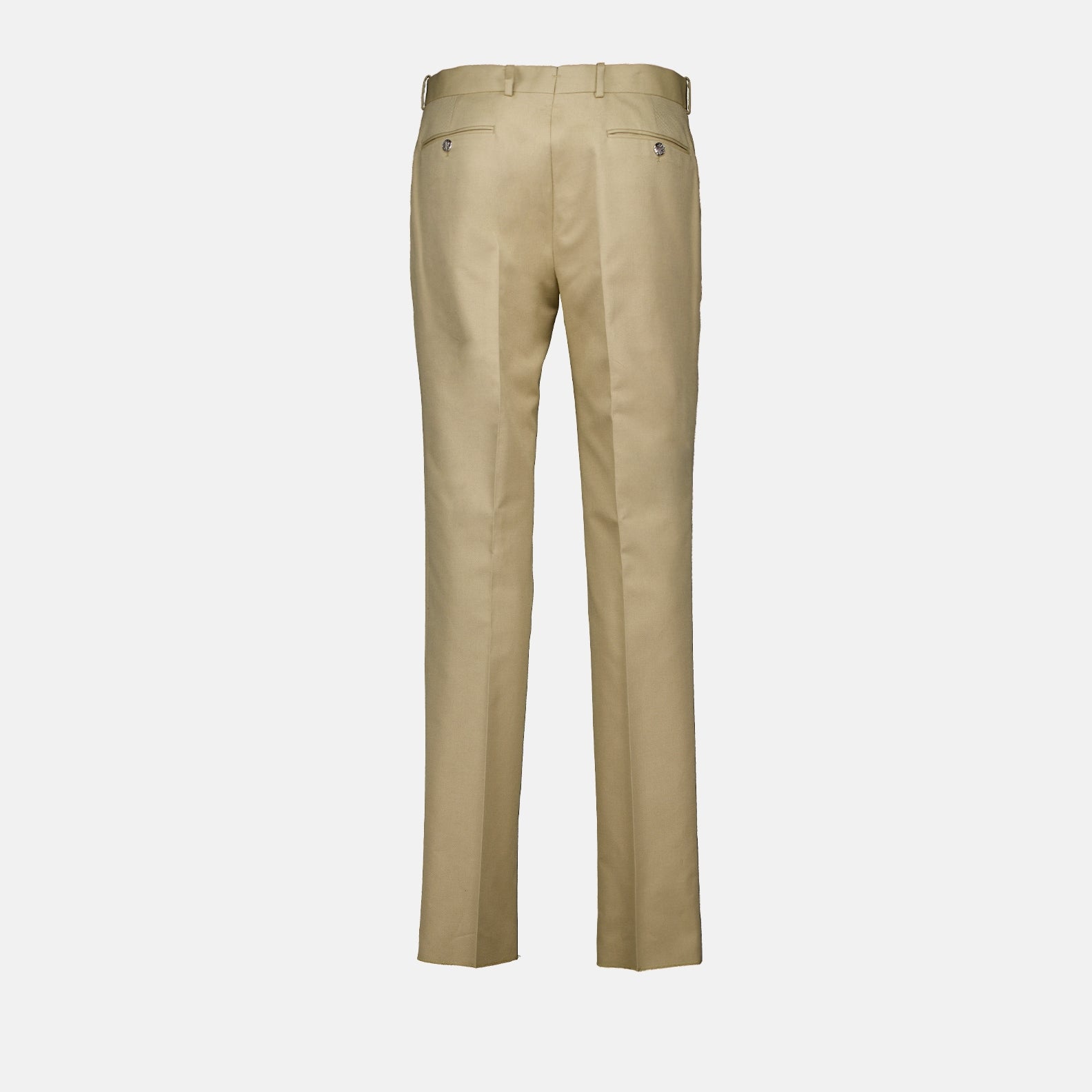 Pantalons Pantlalon chino droit Alexander McQueen Beige Homme