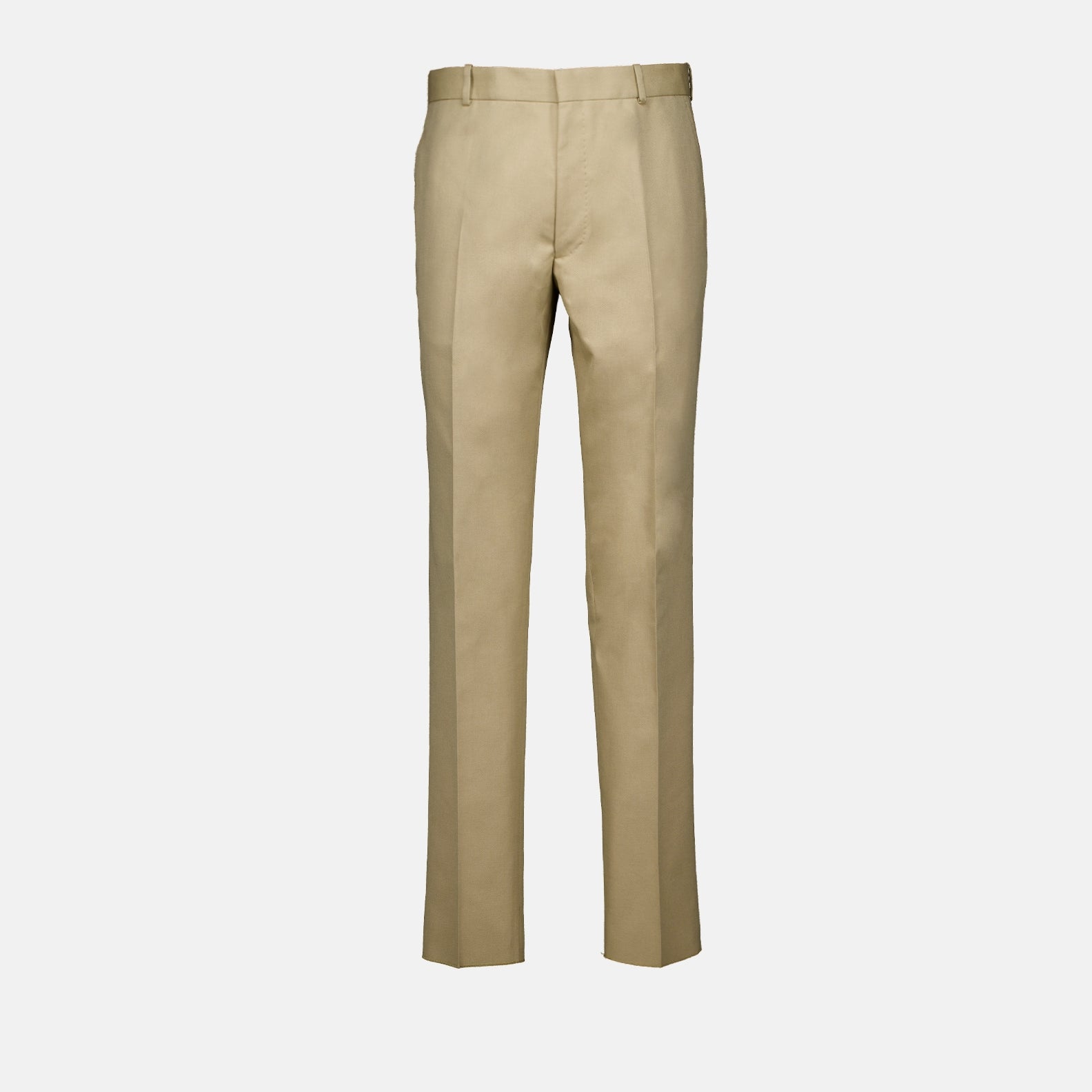 Pantalons Pantlalon chino droit Alexander McQueen Beige Homme