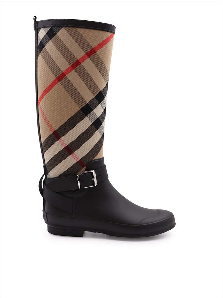 부츠 Bottes à carreaux Burberry 베이지 Femme