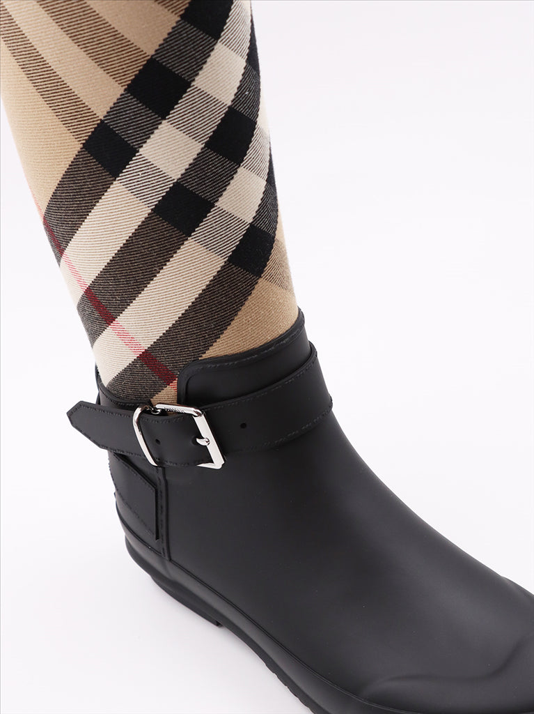 부츠 Bottes à carreaux Burberry 베이지 Femme
