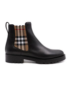 Botines Bottines Chelsea Burberry Negro Femme