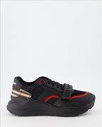Sneakers Baskets Ramsey Burberry Nero Homme