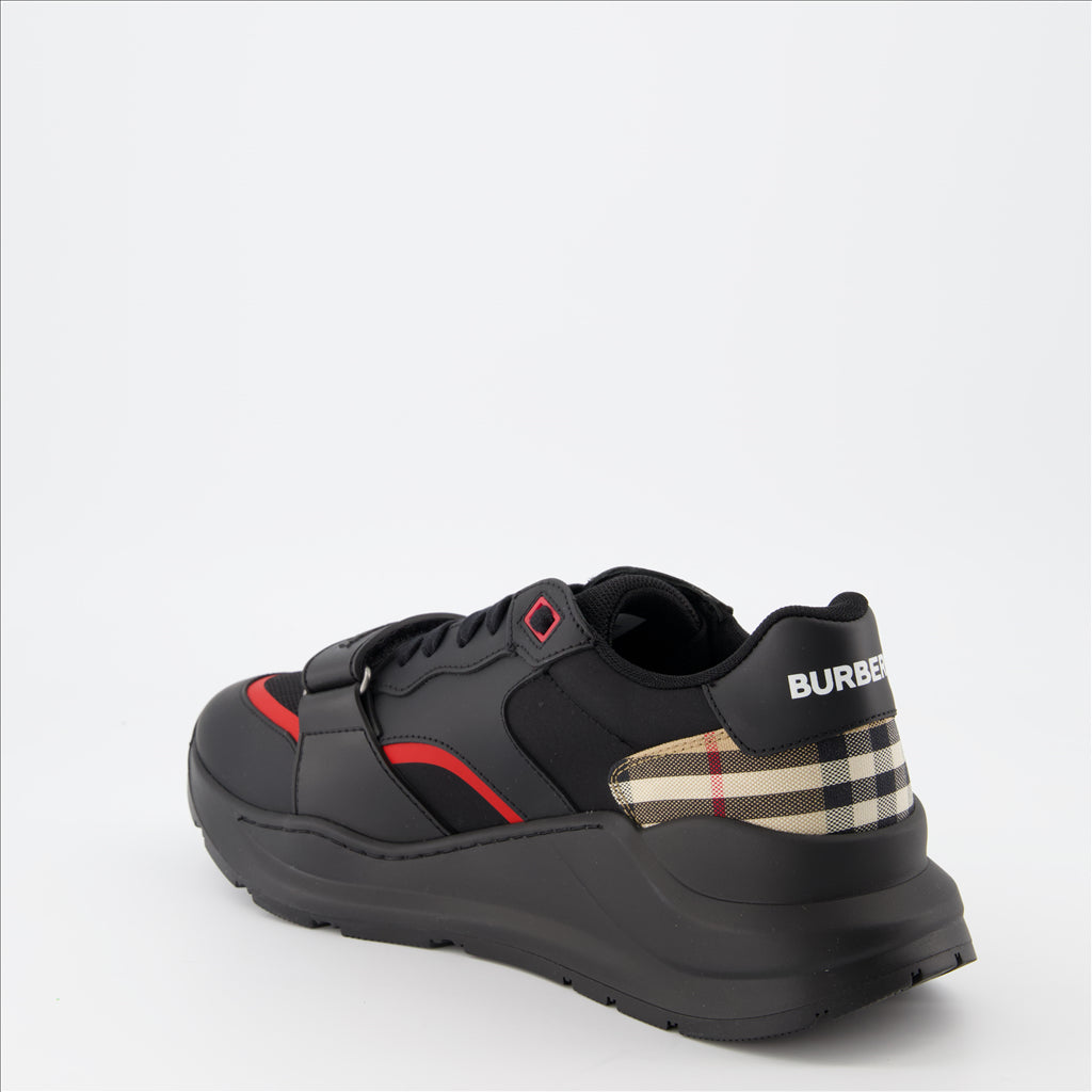 Sneaker Baskets Ramsey Burberry Negro Homme