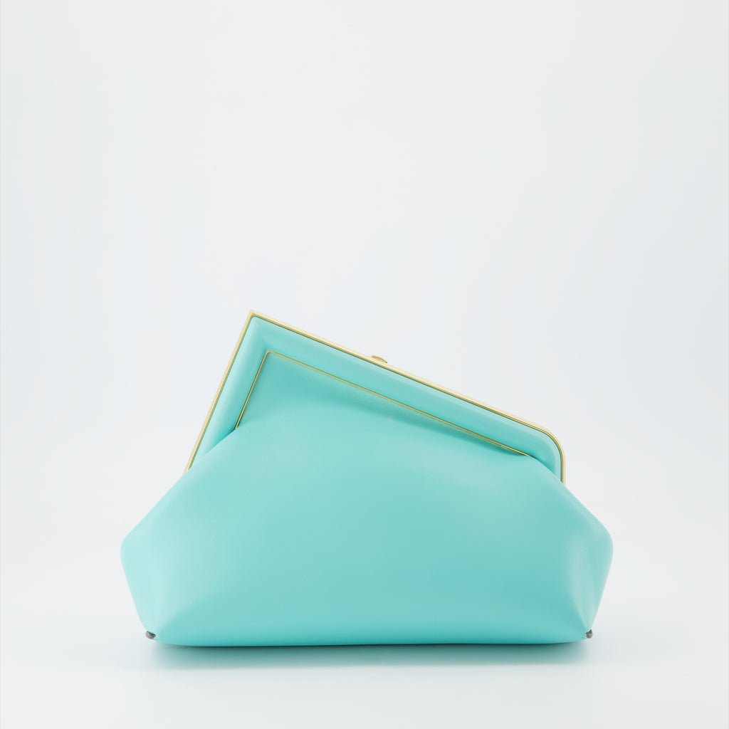 Sacs à main et épaule Sac Fendi First Fendi Bleu Femme