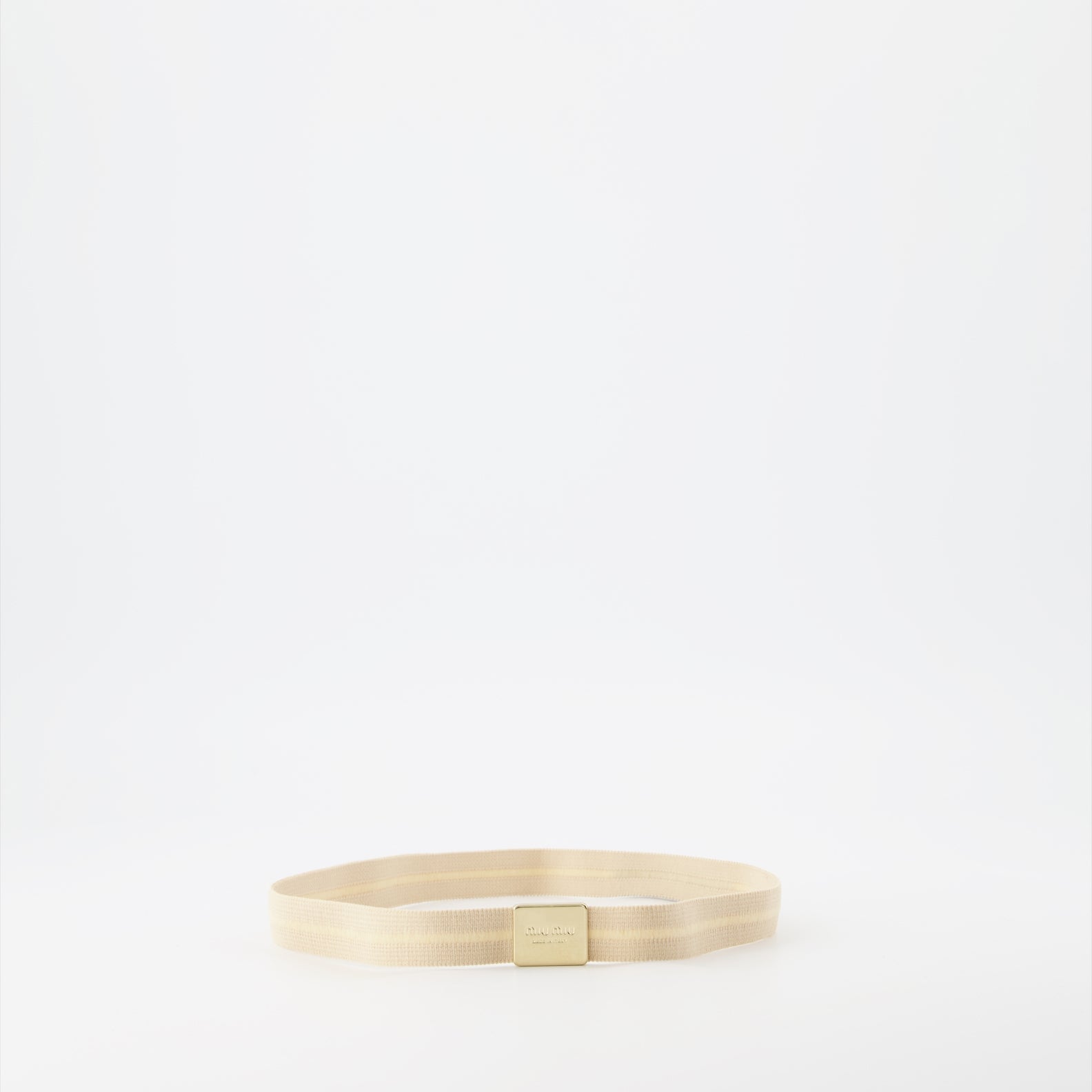 Chapeaux, casquettes et bonnets Accessoire cheveux chouchou Miu Miu Beige Femme