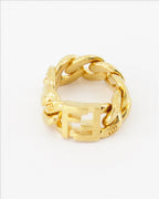 Schmuck Bague en maillons Fendi Gold Homme
