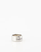 Gioielli Bague Graffiti Alexander McQueen Argento Homme