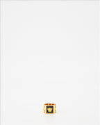 Bijoux Bague Medusa Versace Doré Homme