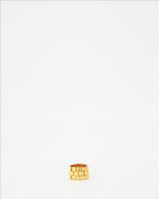 Bijoux Bague Medusa Versace Doré Homme