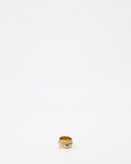 Bijoux Bague Punk Alexander McQueen Doré Femme