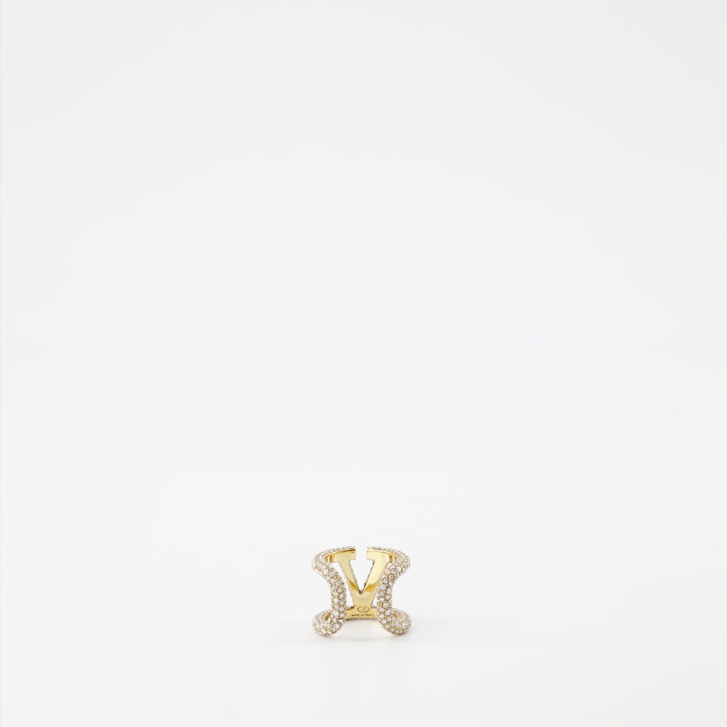 Bijoux Bague VLogo Valentino Garavani Doré Femme