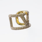 Bijoux Bague VLogo Valentino Garavani Doré Femme