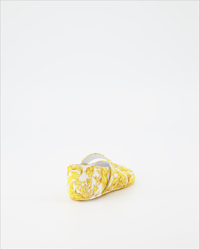 Chaussures Ballerines Barocco Versace Doré Enfants