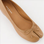 Chaussures plates Ballerines Tabi Maison Margiela Beige Femme