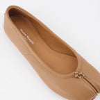 Chaussures plates Ballerines Tabi Maison Margiela Marron Femme