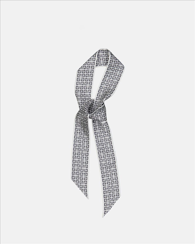 Scarves and gloves 4G silk headband Givenchy Gray Women