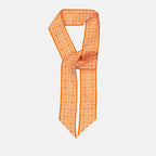 Scarves and gloves 4G silk headband Givenchy Orange Women