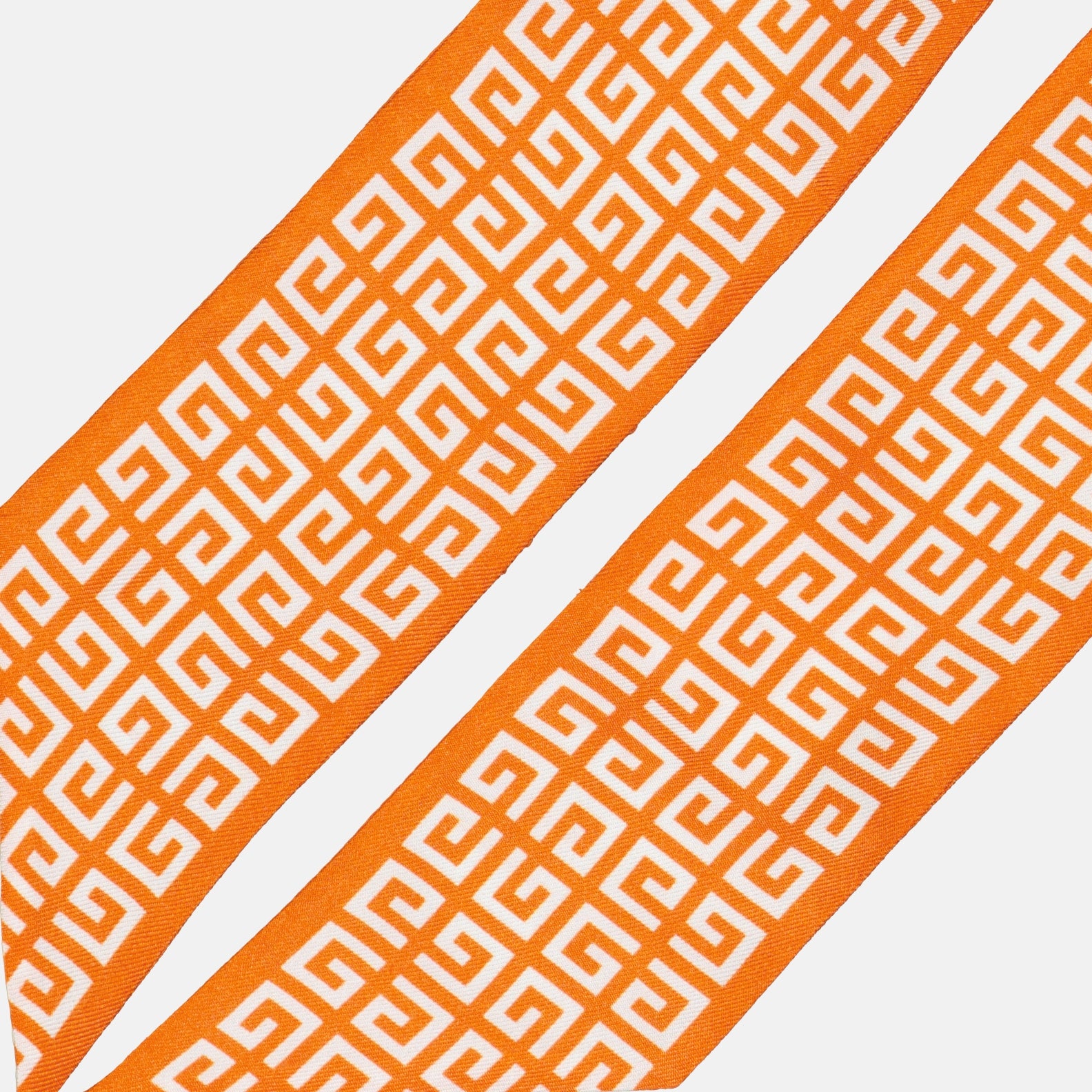 Écharpes, foulards et gants Bandeau 4G en soie Givenchy Orange Femme