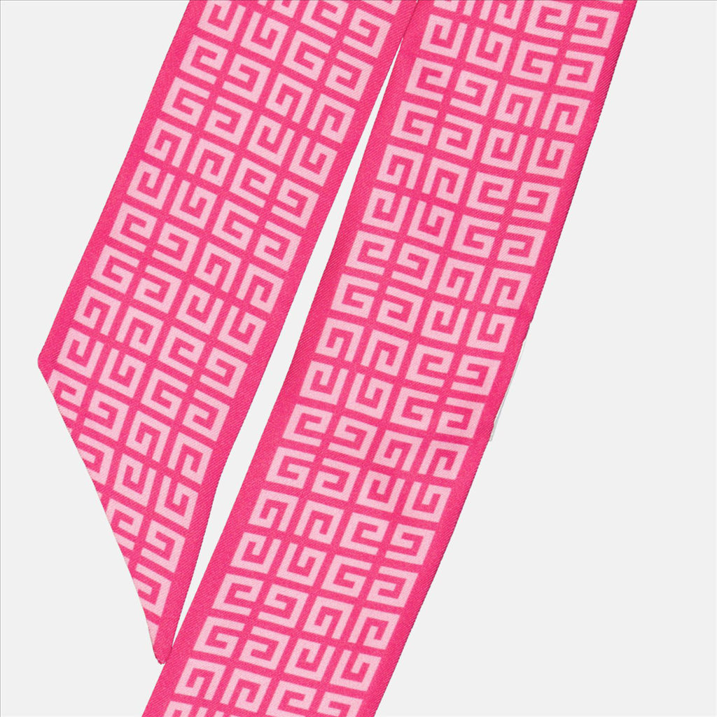 Écharpes, foulards et gants Bandeau 4G en soie Givenchy Rose Femme