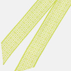 Écharpes, foulards et gants Bandeau 4G en soie Givenchy Vert Femme