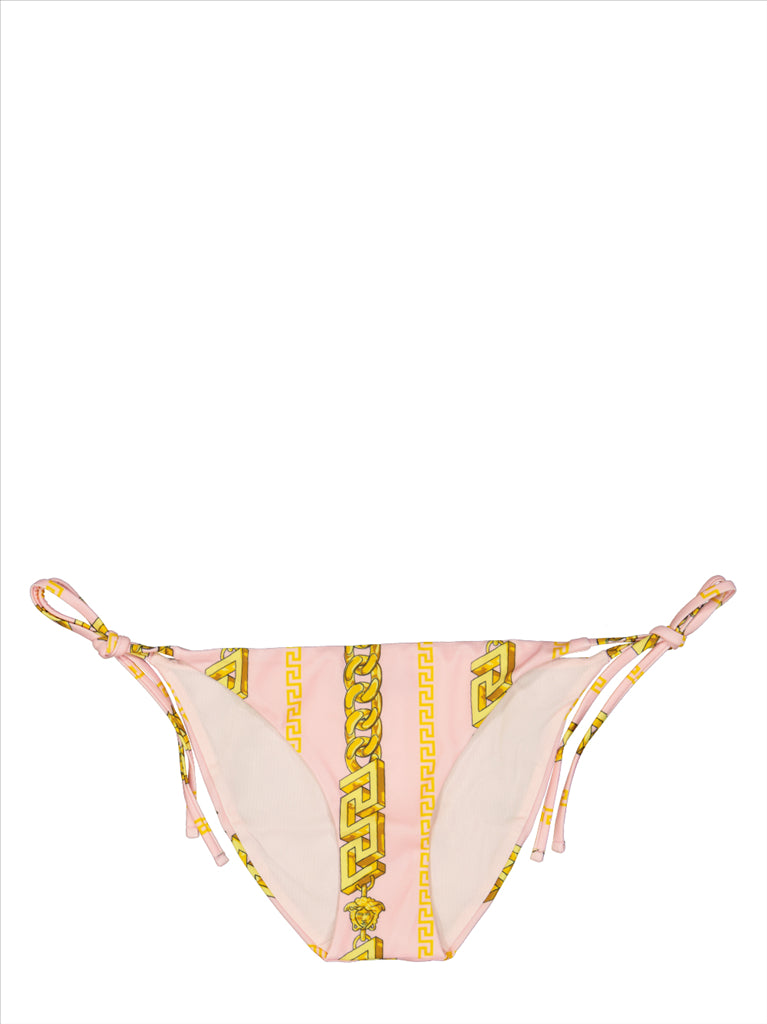 Moda de playa Bas de bikini Chain Versace Rosa Femme